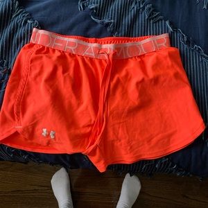 Under Armour Neon Pink Shorts
